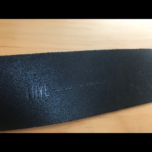 New Frye leather/suede belt main image 5